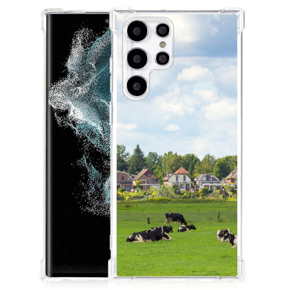Samsung Galaxy S22 Ultra Case Anti-shock Koeien B2C Telecom