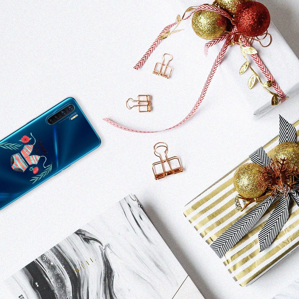 OPPO A91 Telefoonhoesje met Naam Boho Summer B2C Telecom