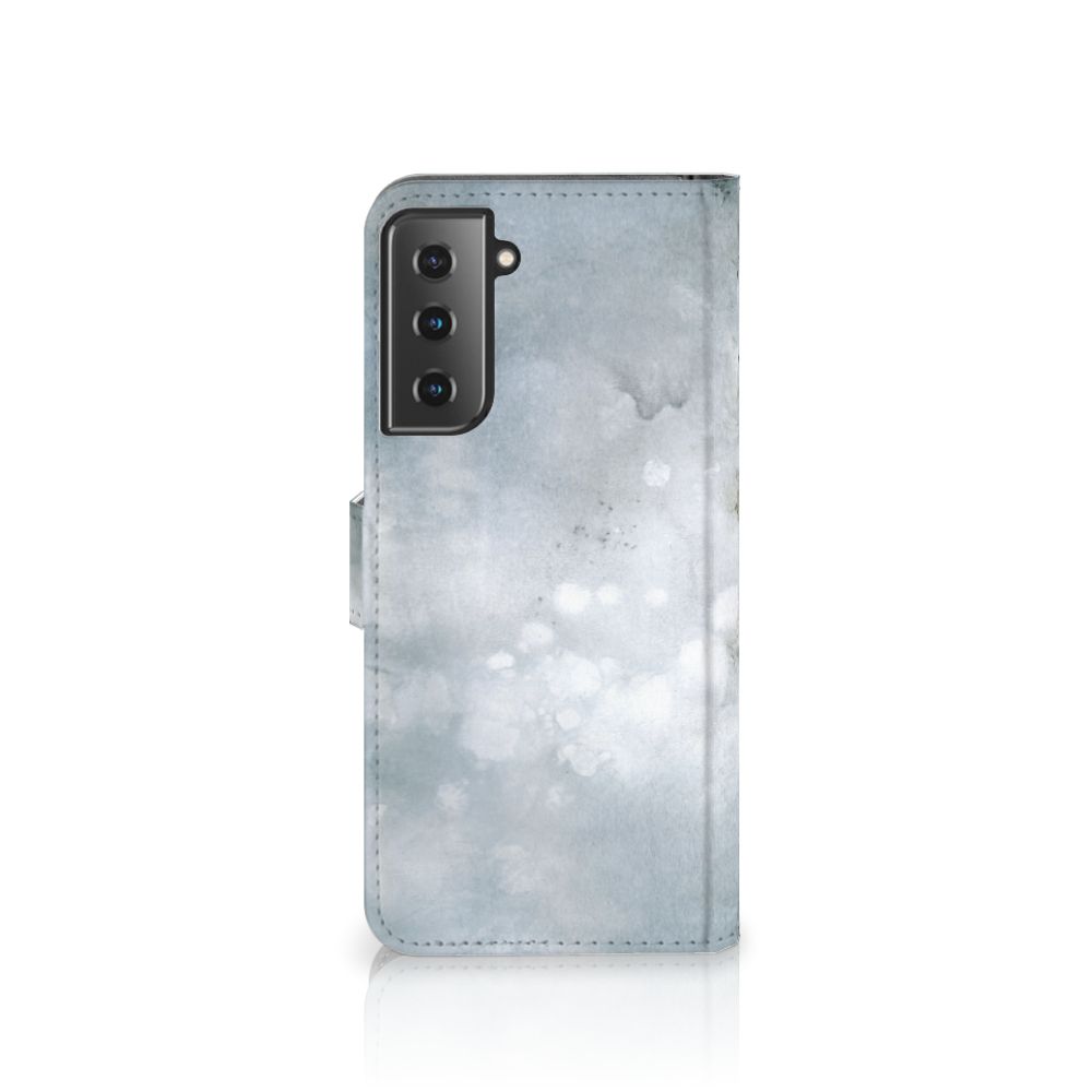 Hoesje Samsung Galaxy S21 Plus Painting Grey