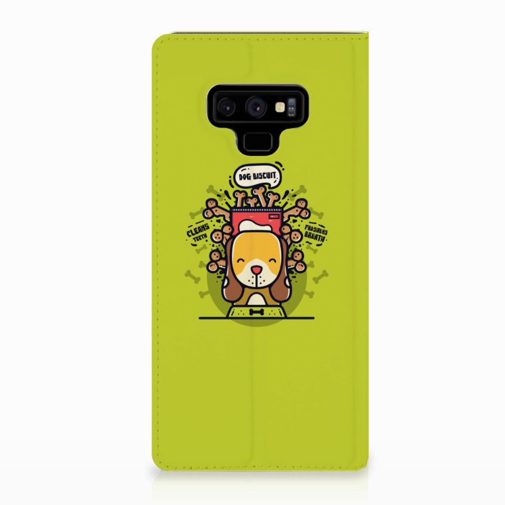 Samsung Galaxy Note 9 Magnet Case Doggy Biscuit