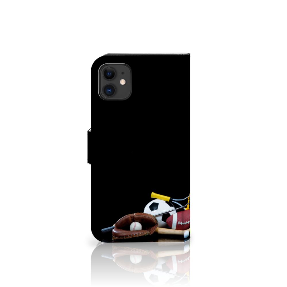 Apple iPhone 11 Wallet Case met Pasjes Sports