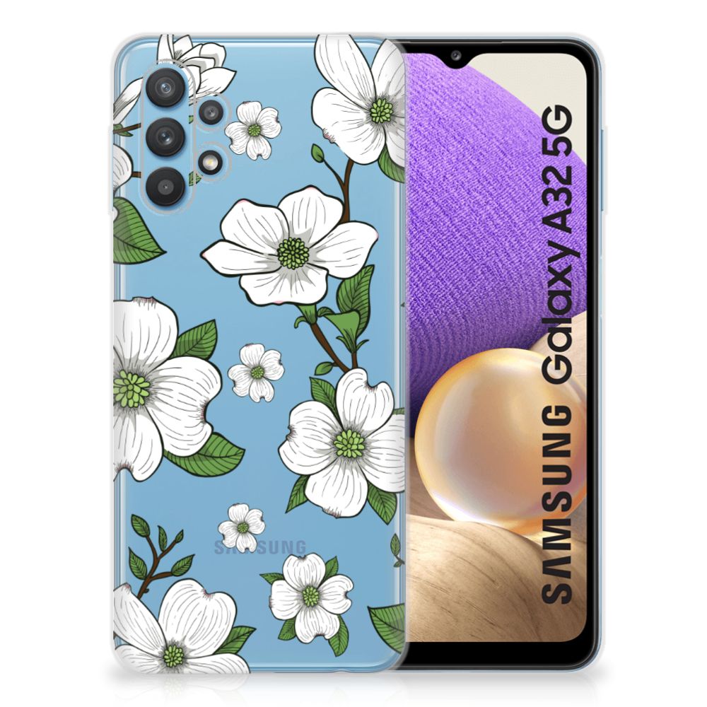 Samsung Galaxy A32 5G TPU Case Dogwood Flowers B2C Telecom