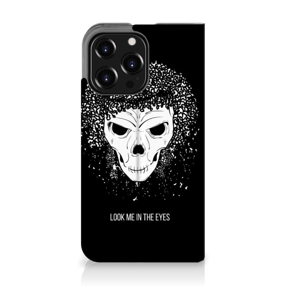 Mobiel BookCase iPhone 13 Pro Skull Hair - B2C Telecom
