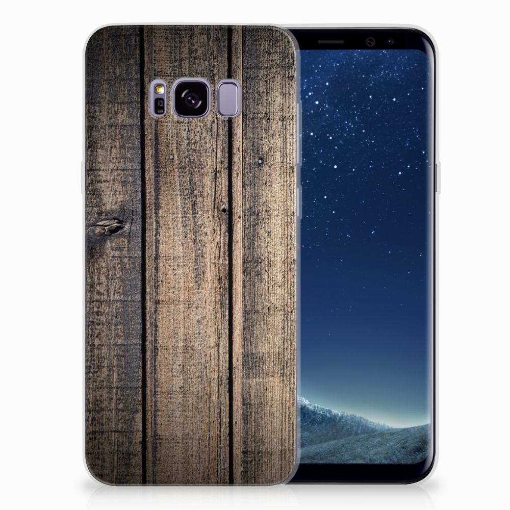 Samsung Galaxy S8 Plus Bumper Hoesje Steigerhout