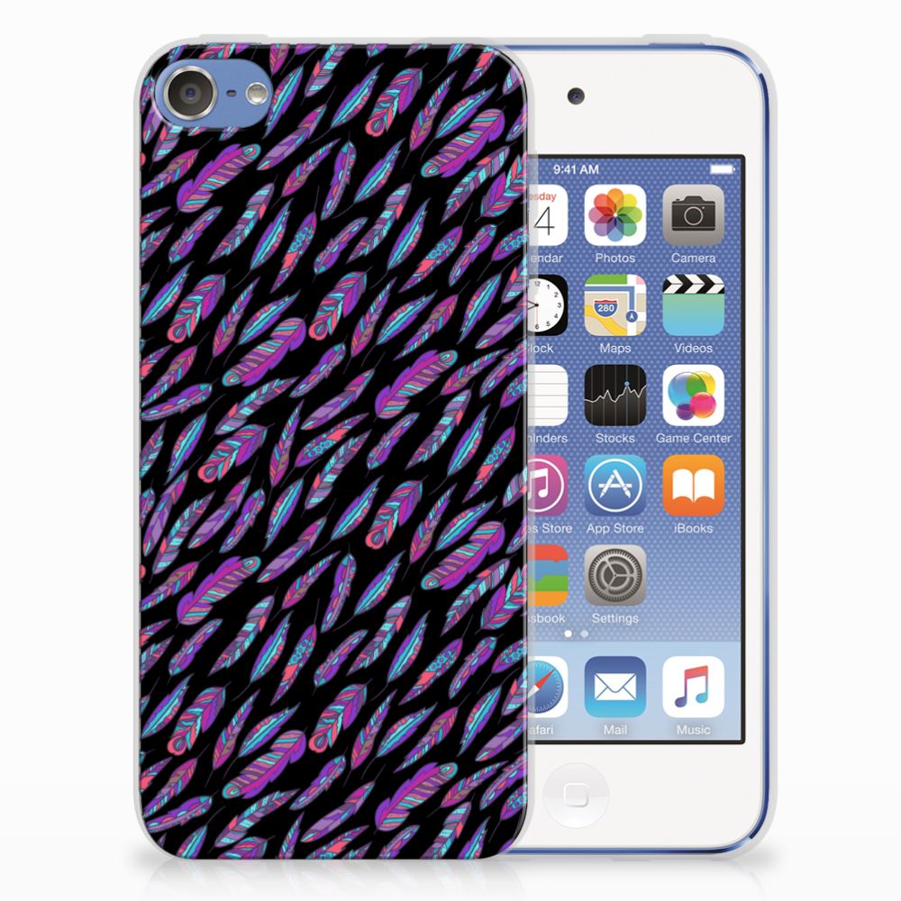 Apple iPod Touch 5 | 6 TPU bumper Feathers Color