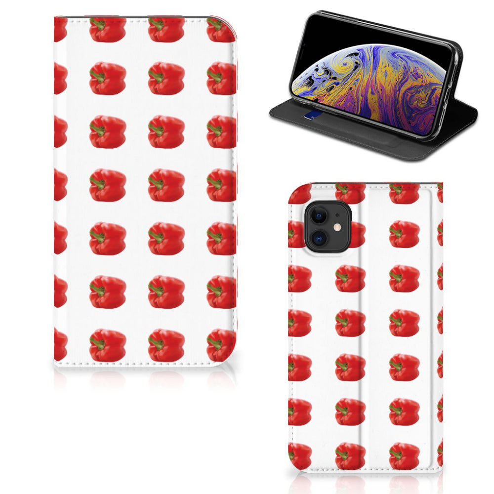 Apple iPhone 11 Flip Style Cover Paprika Red