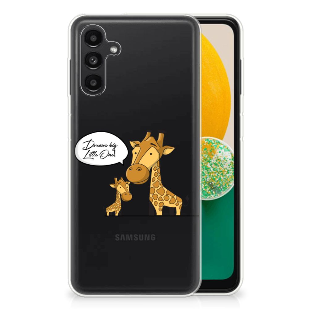 Samsung Galaxy A13 | A04s Telefoonhoesje met Naam Giraffe