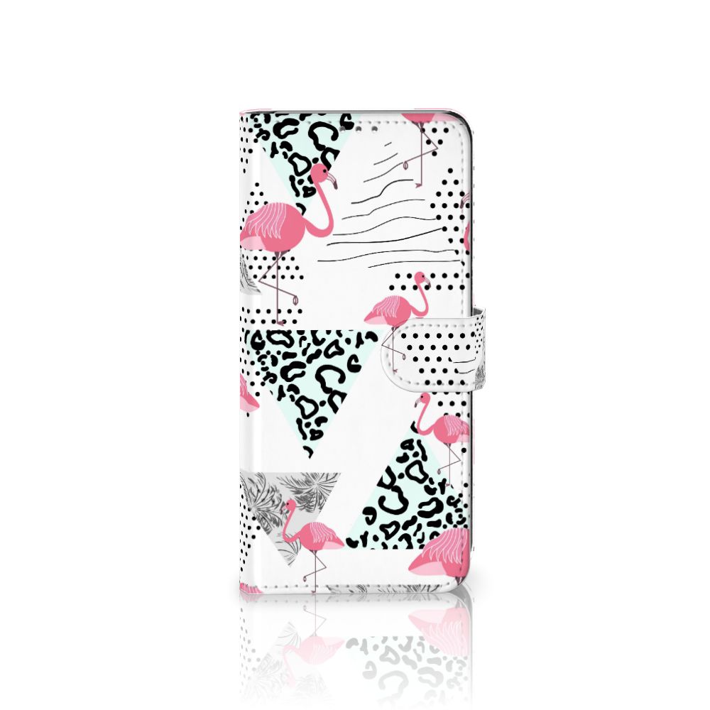Samsung Galaxy S20 FE Telefoonhoesje met Pasjes Flamingo Triangle
