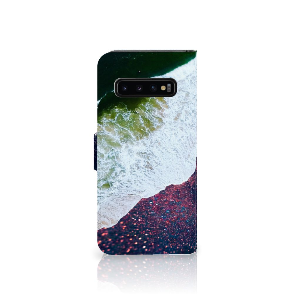 Samsung Galaxy S10 Book Case Sea in Space