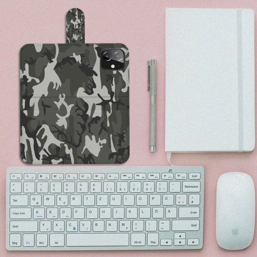 iPhone 12 | 12 Pro (6.1") Telefoon Hoesje Army Light