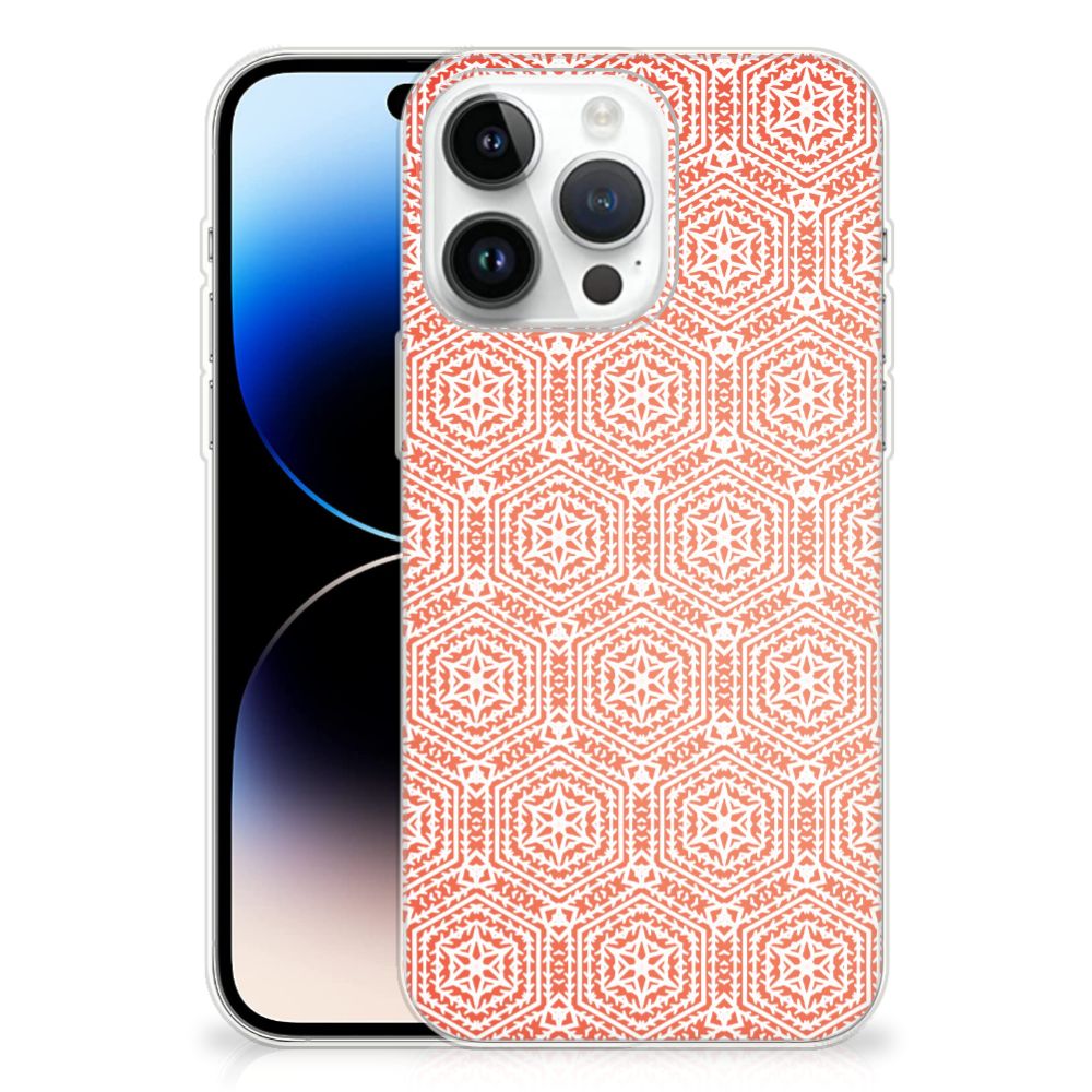 iPhone 14 Pro Max TPU bumper Pattern Orange B2C Telecom