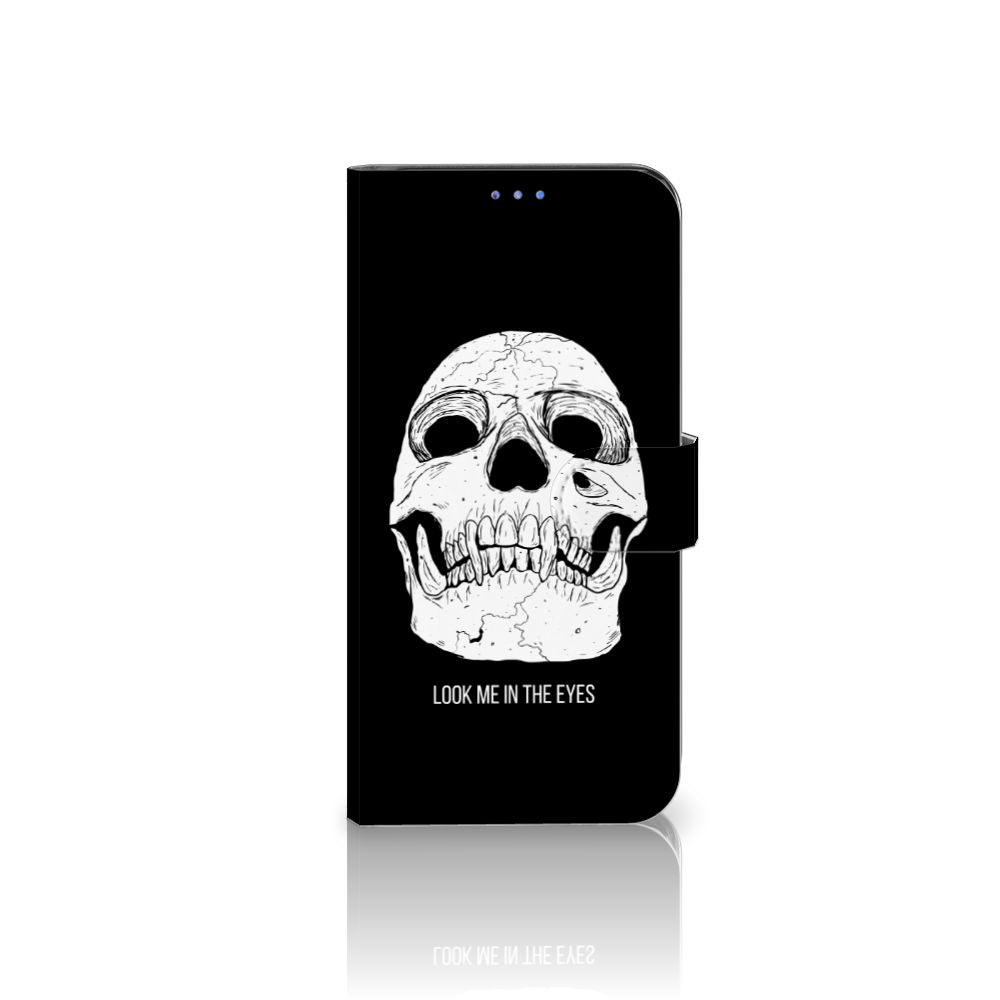 Telefoonhoesje met Naam Motorola Moto G Pro Skull Eyes