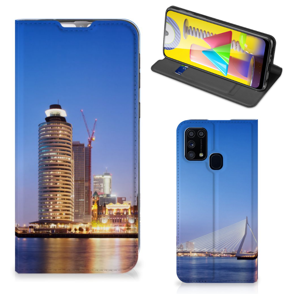 Samsung Galaxy M31 Book Cover Rotterdam - B2C Telecom