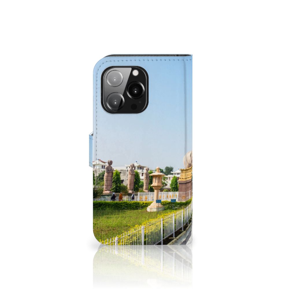 iPhone 13 Pro Flip Cover Boeddha