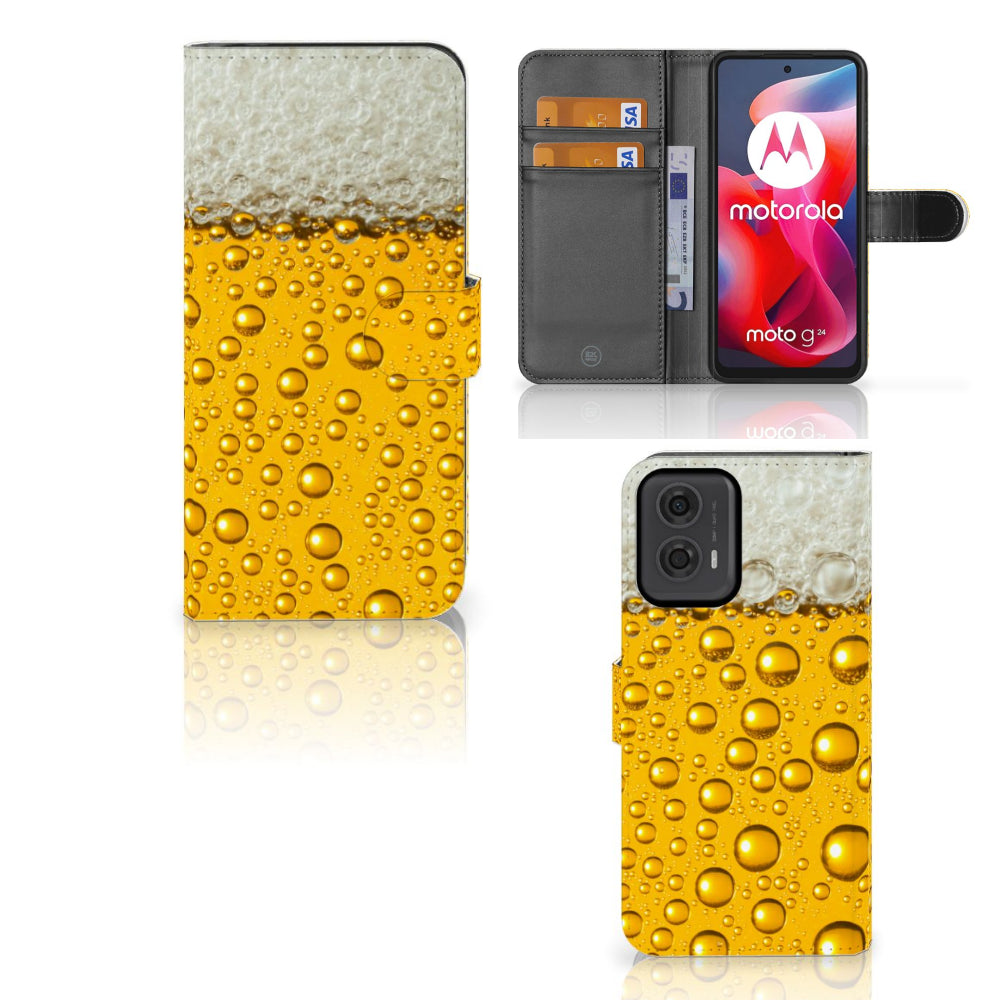 Motorola Moto G24 | G04 | G24 Power Book Cover Bier