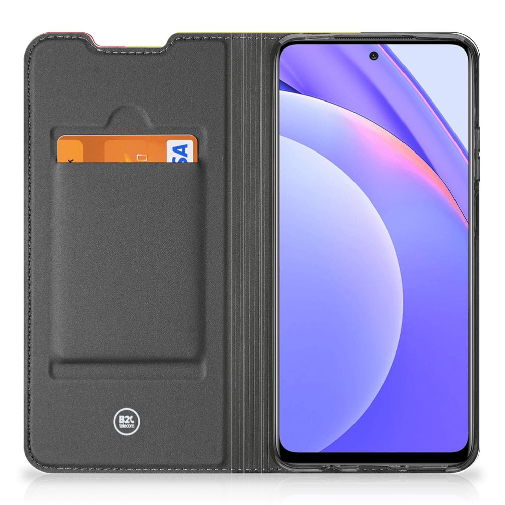 Xiaomi Mi 10T Lite Standcase Belgische Vlag - B2C Telecom