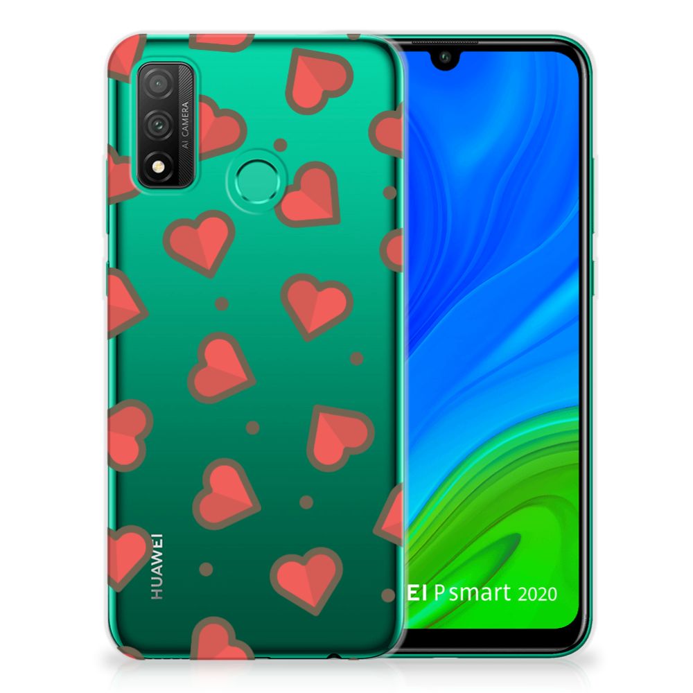 Huawei P Smart 2020 TPU bumper Hearts B2C Telecom