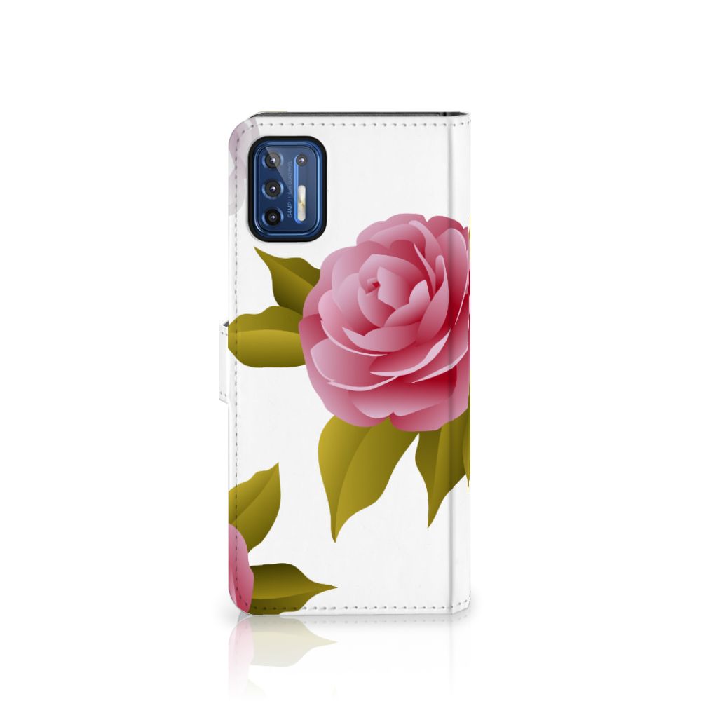 Motorola Moto G9 Plus Hoesje Roses