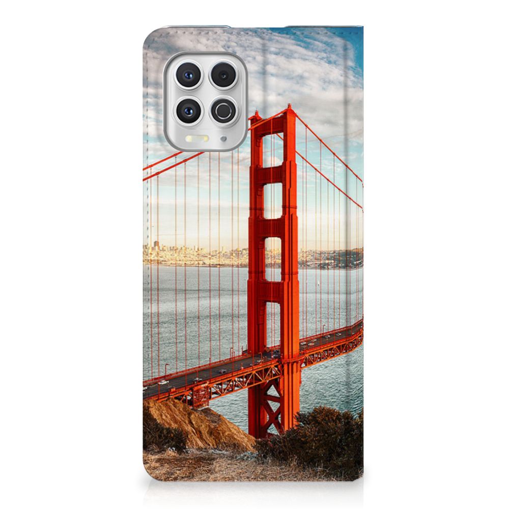 Motorola Moto G100 Book Cover Golden Gate Bridge - B2C Telecom