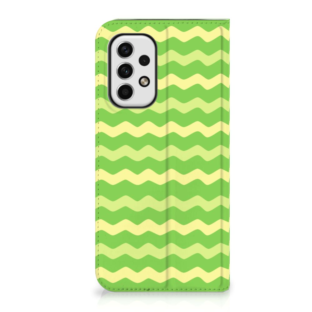 Samsung Galaxy A23 Hoesje met Magneet Waves Green - B2C Telecom