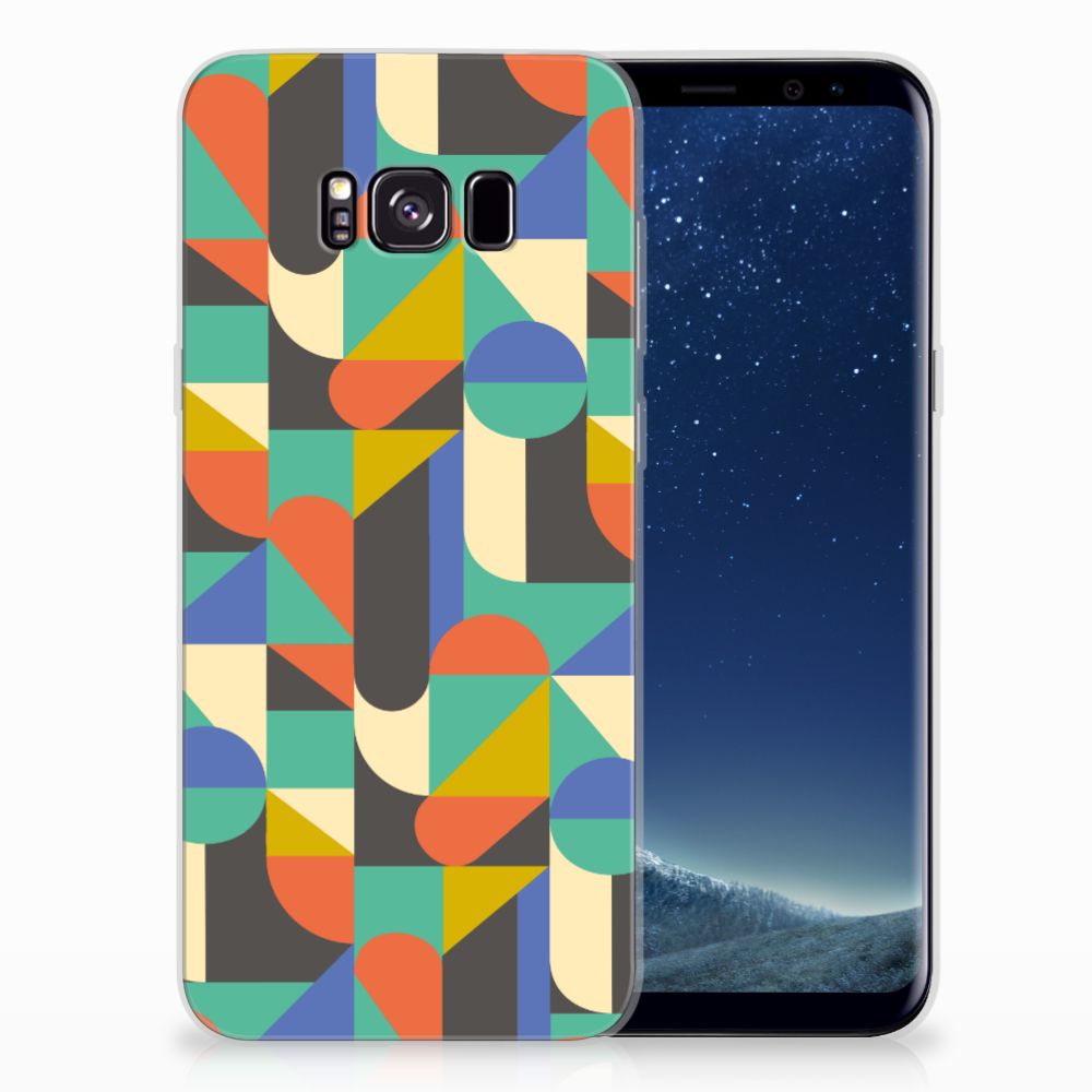 Samsung Galaxy S8 Plus TPU bumper Funky Retro