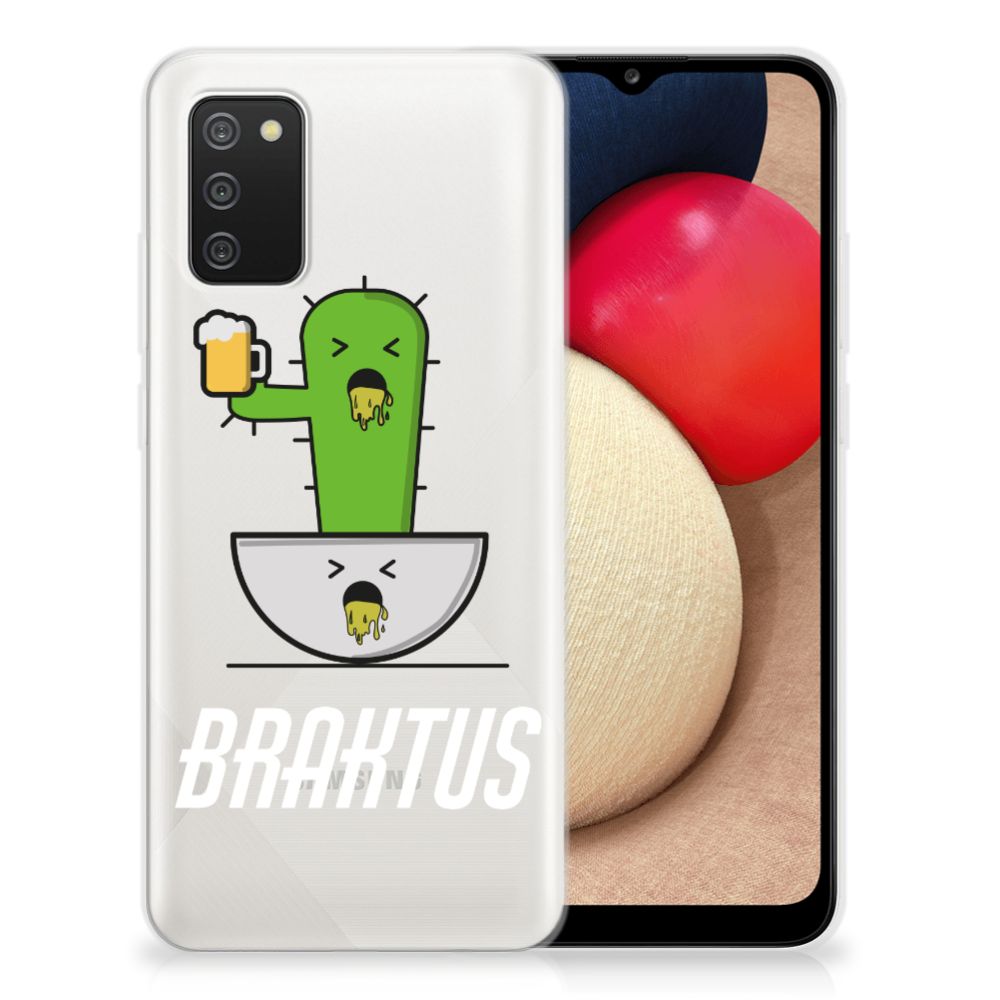 Samsung Galaxy A02s Telefoonhoesje met Naam Braktus B2C Telecom