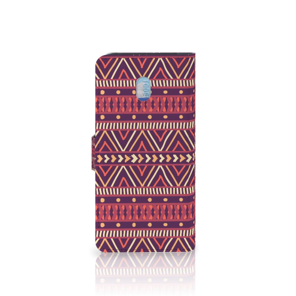 Xiaomi Redmi 8A Telefoon Hoesje Aztec Paars