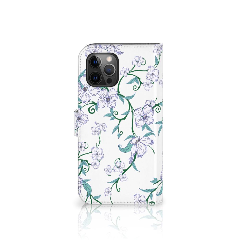 Apple iPhone 12 Pro Max Uniek Hoesje Blossom White
