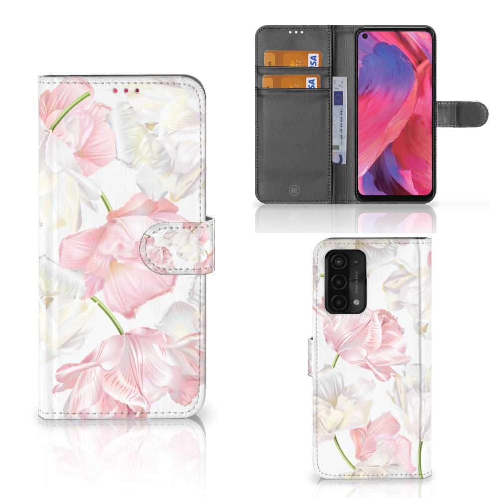 OPPO A54 5G | A74 5G | A93 5G Hoesje Lovely Flowers