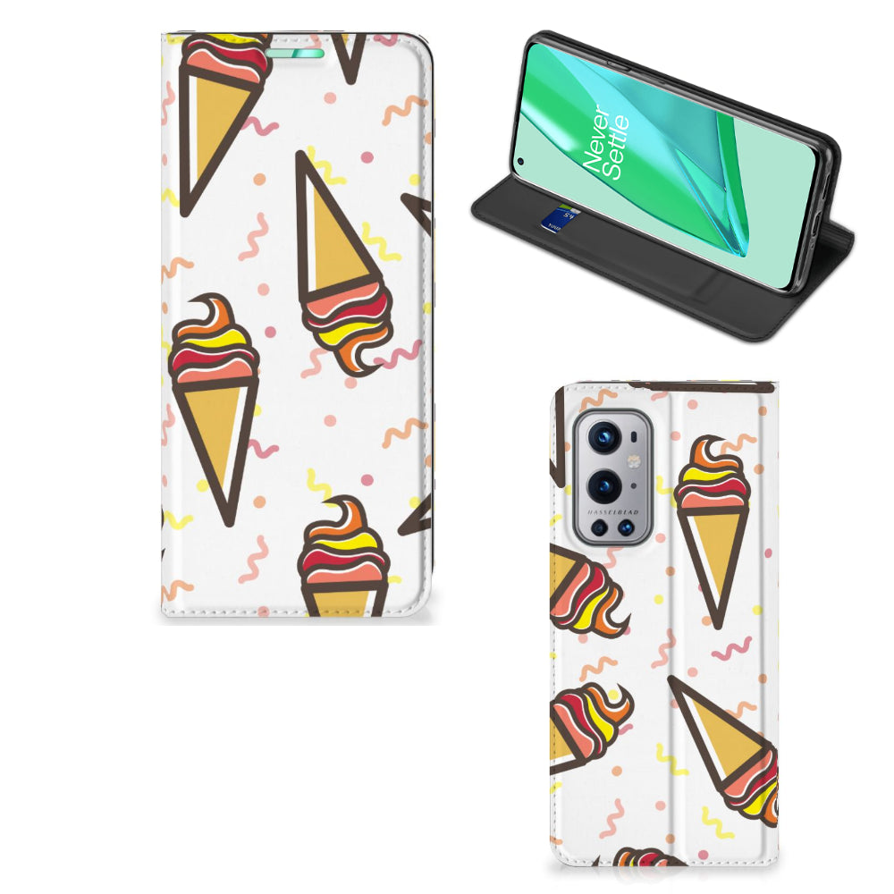 OnePlus 9 Pro Flip Style Cover Icecream