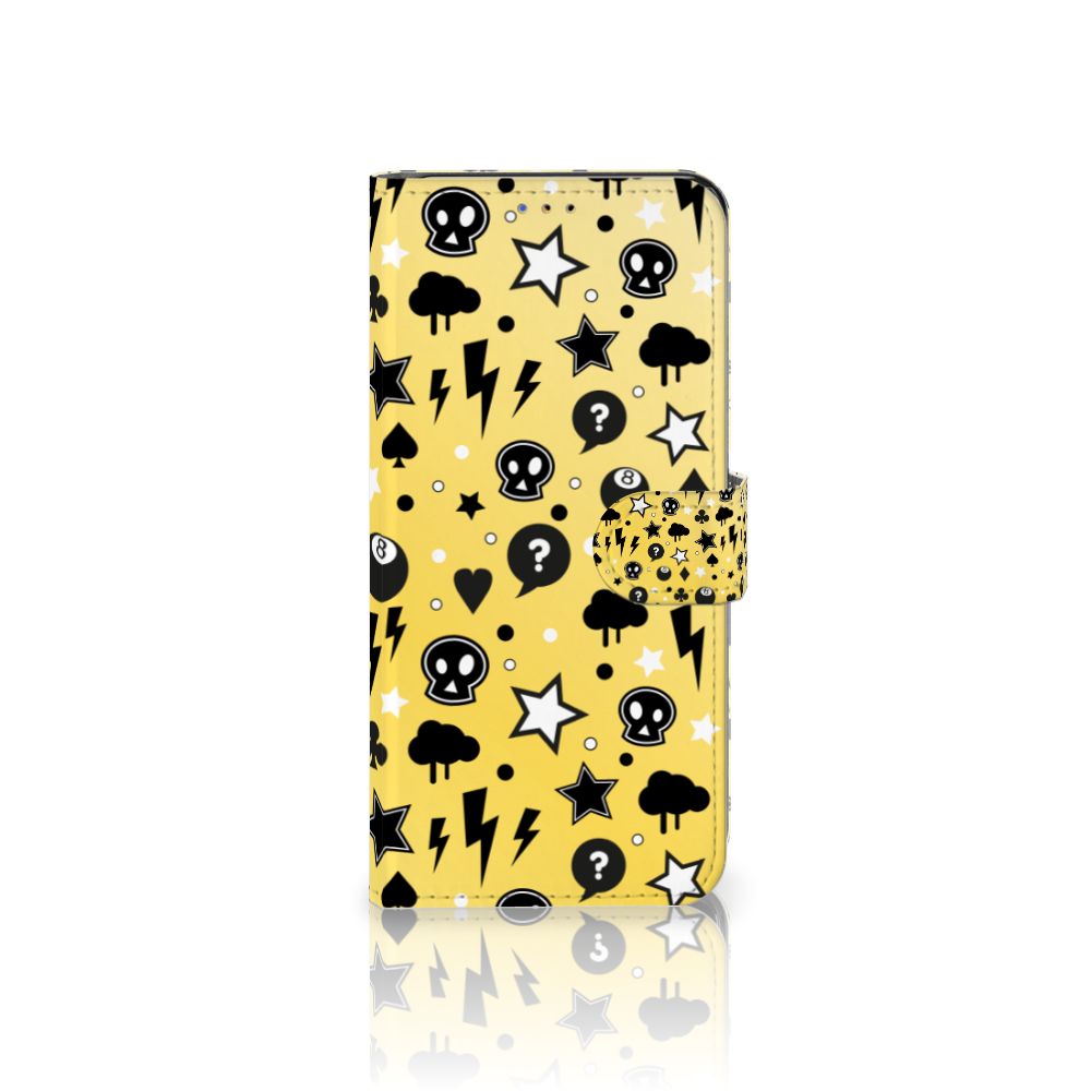 Telefoonhoesje met Naam Samsung Galaxy A20s Punk Geel