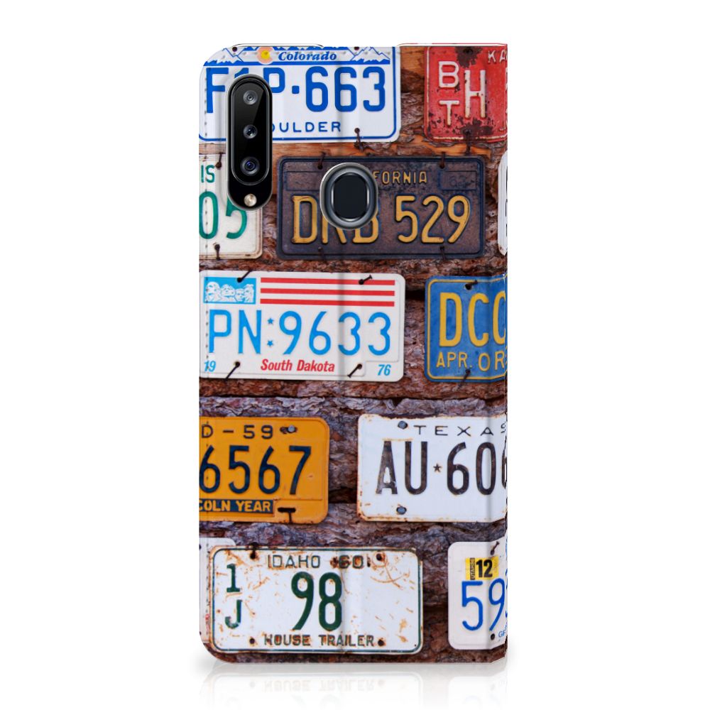 Samsung Galaxy A20s Stand Case Kentekenplaten - B2C Telecom