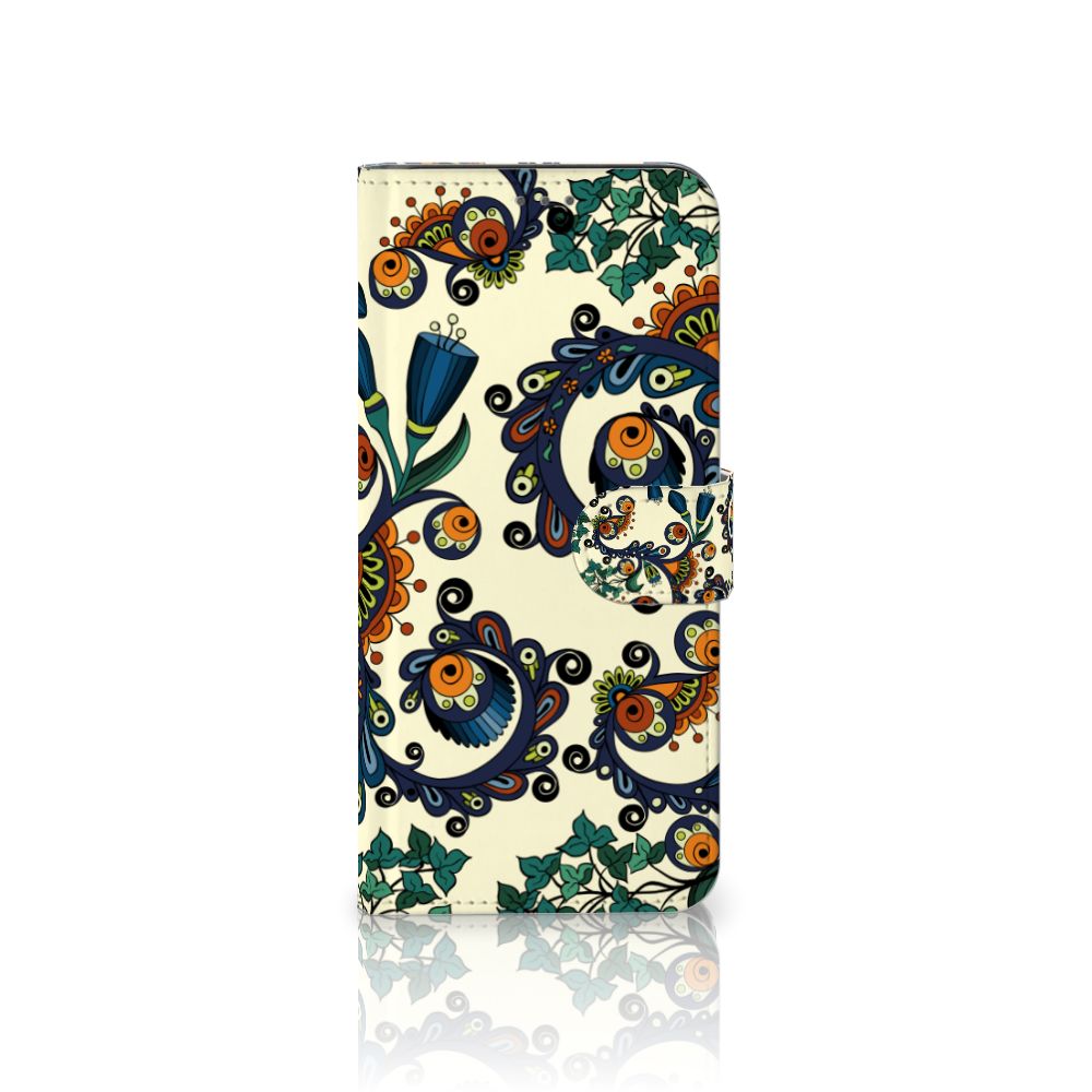Wallet Case Samsung Galaxy S21 Plus Barok Flower