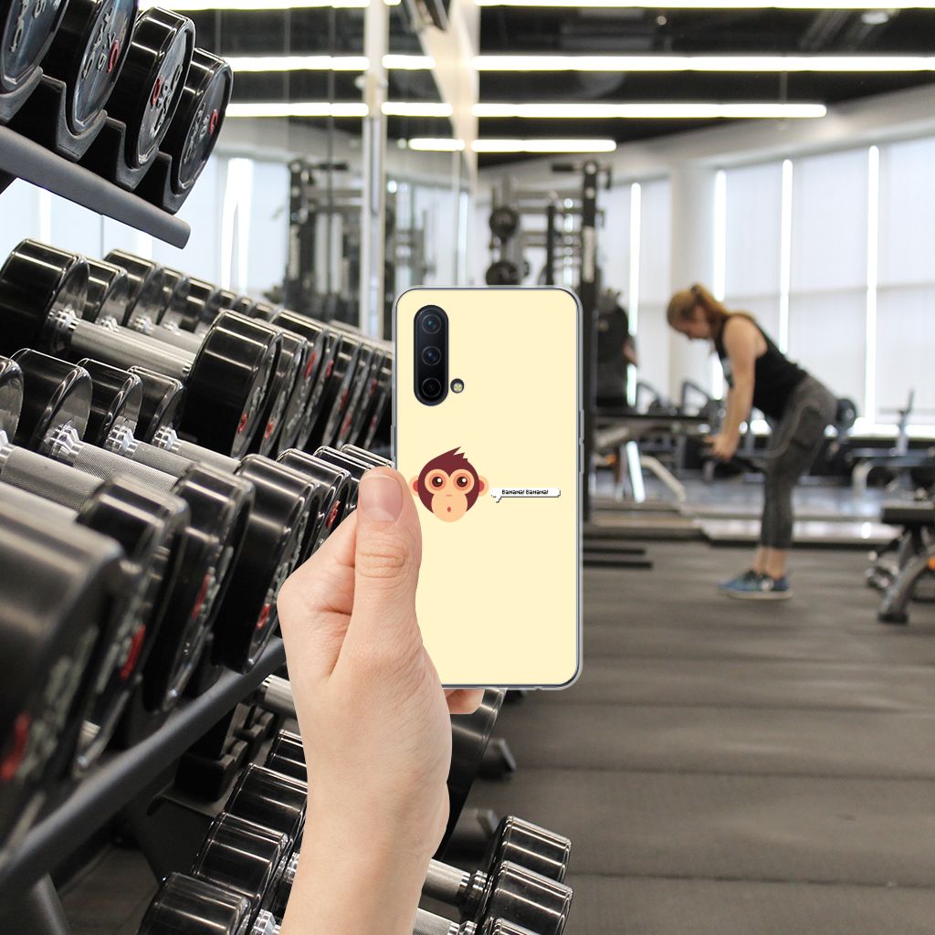 OnePlus Nord CE 5G Telefoonhoesje met Naam Monkey B2C Telecom
