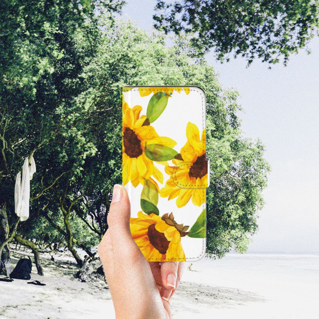 Hoesje voor Samsung Galaxy A73 5G Zonnebloemen