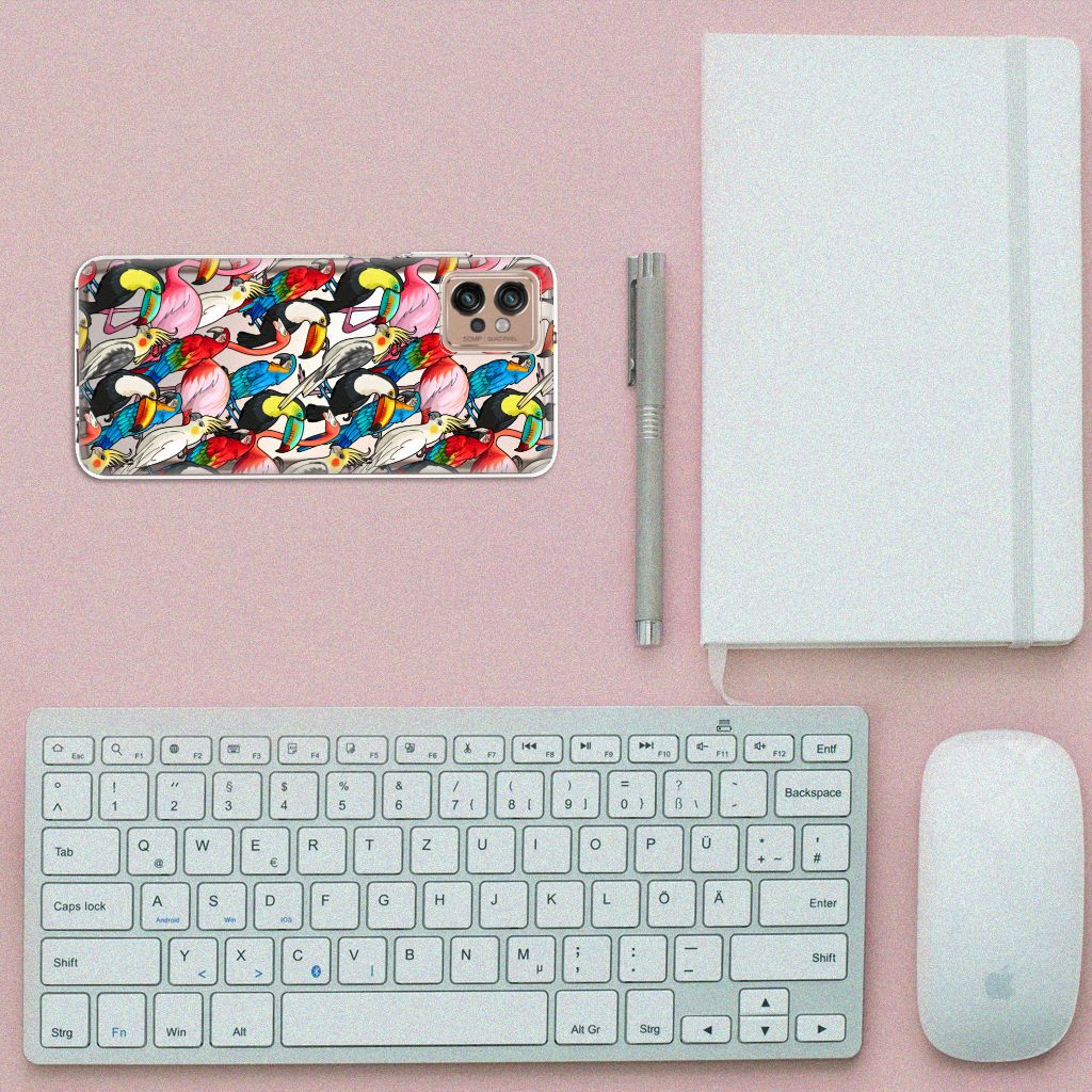 Motorola Moto G32 TPU Hoesje Birds B2C Telecom