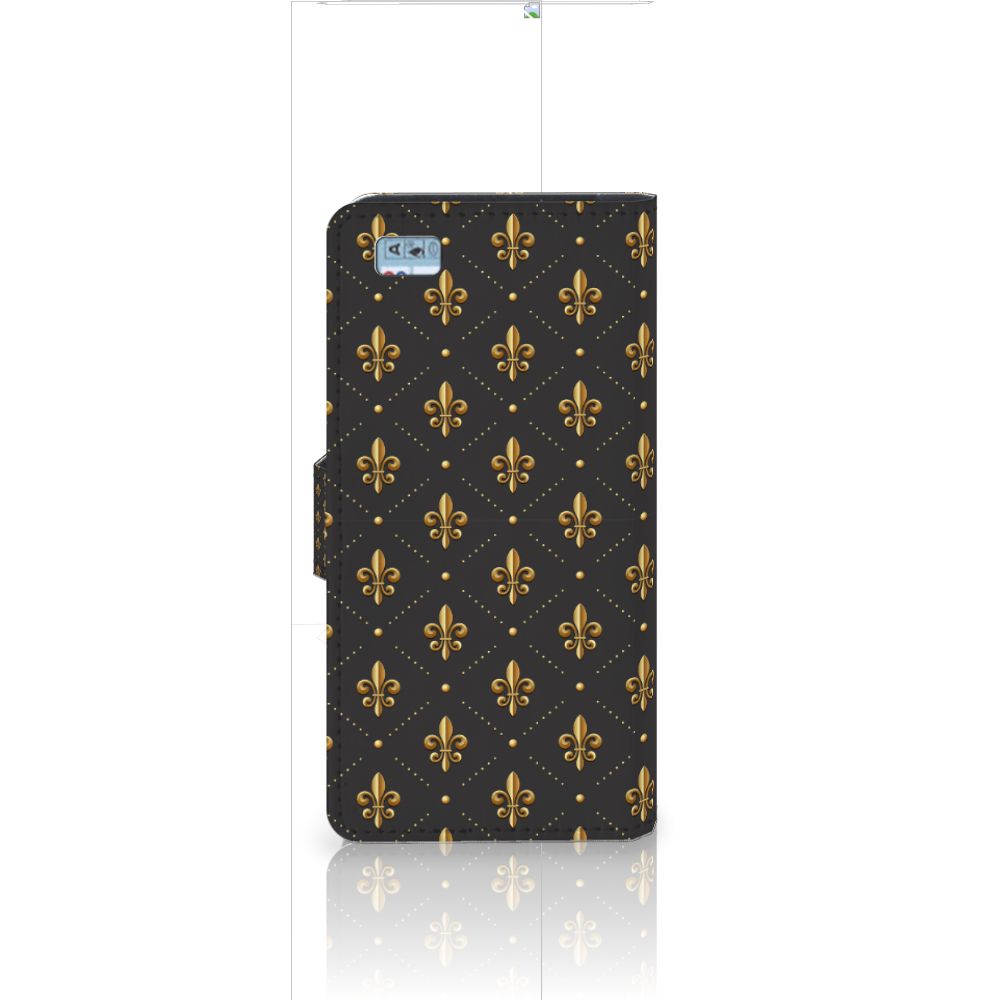 Huawei Ascend P8 Lite Telefoon Hoesje Franse Lelie