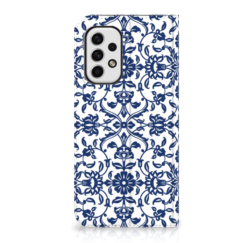 Samsung Galaxy A23 Smart Cover Flower Blue - B2C Telecom