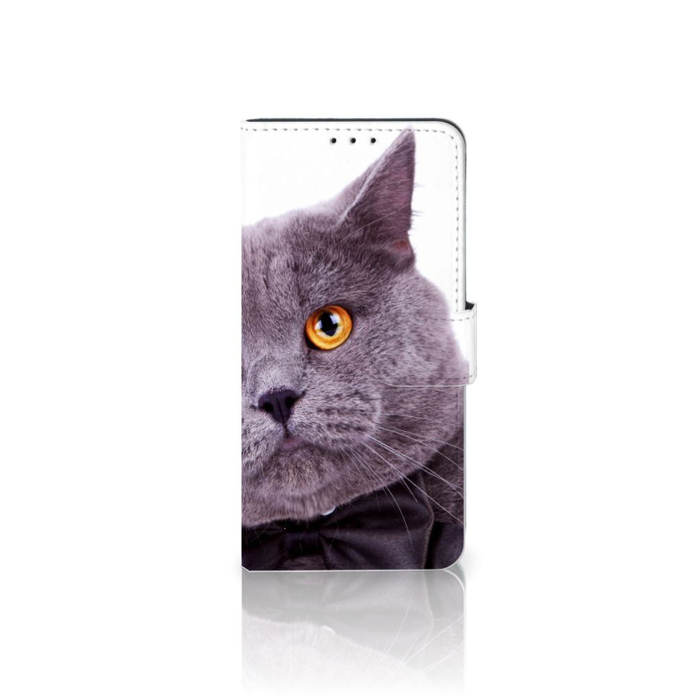 Xiaomi Mi 9 Lite Telefoonhoesje met Pasjes Kat