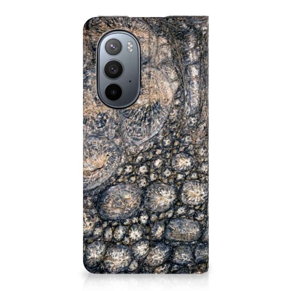 Motorola Edge 30 Pro Hoesje maken Krokodillenprint - B2C Telecom