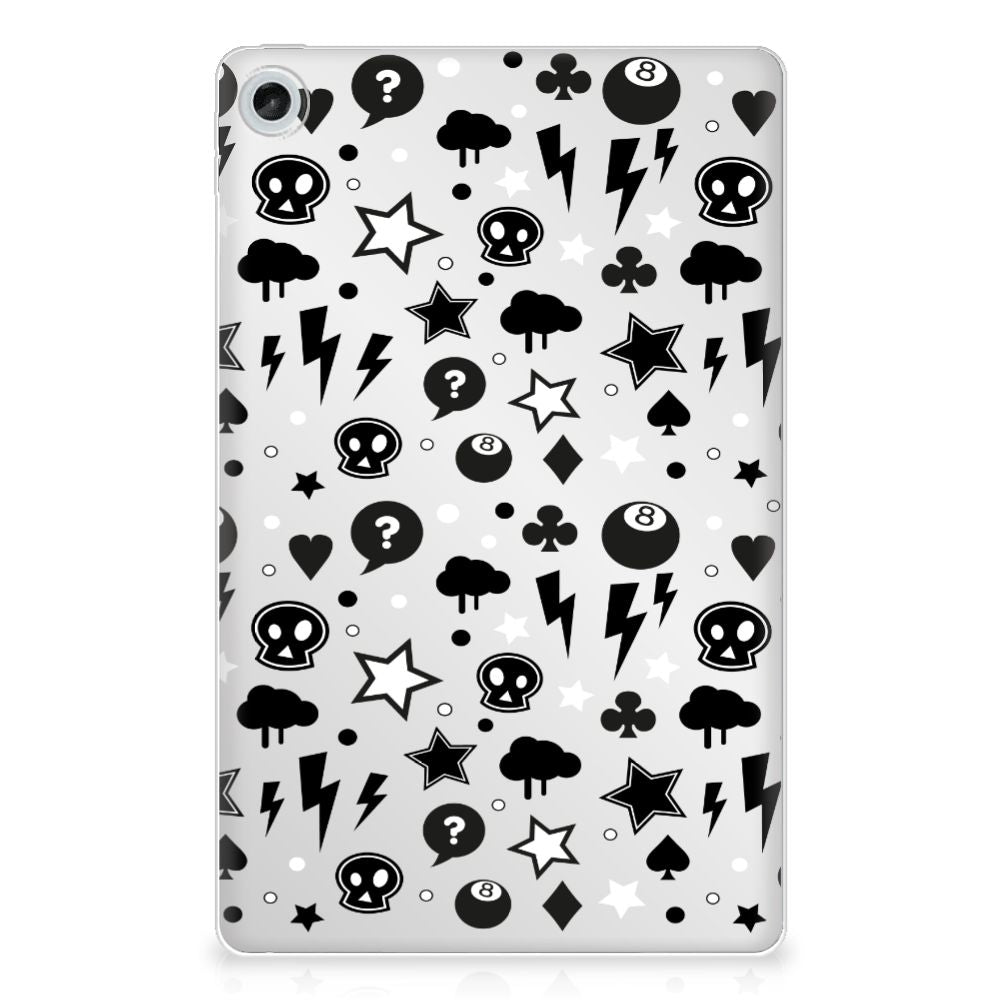 Tablet BackCover Lenovo Tab M10 Plus (3e generatie) Silver Punk - B2C Telecom