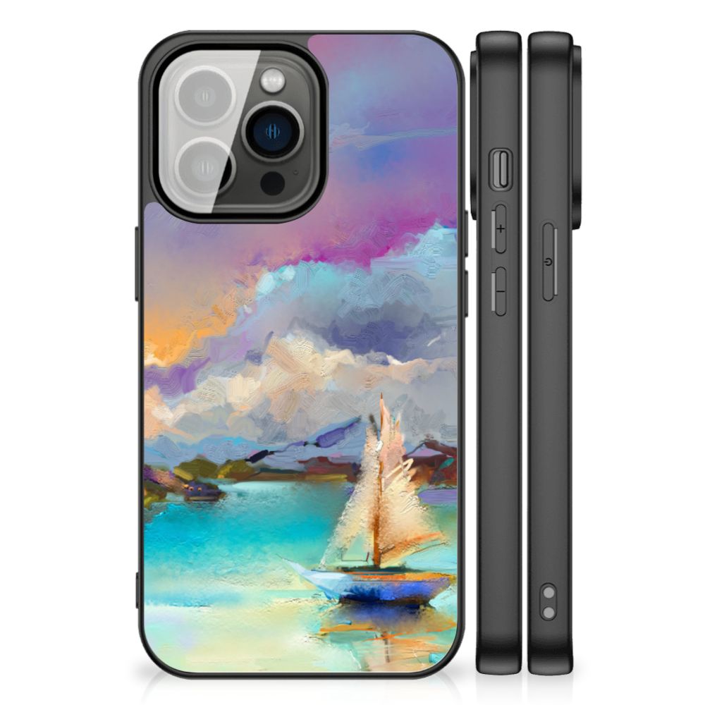 Kleurrijke Telefoonhoesje iPhone 13 Pro Boat B2C Telecom