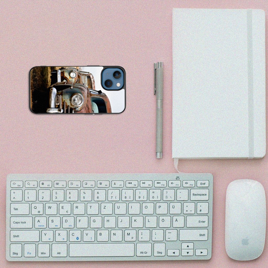 Apple iPhone 13 mini Silicone Back Case Vintage Auto B2C Telecom