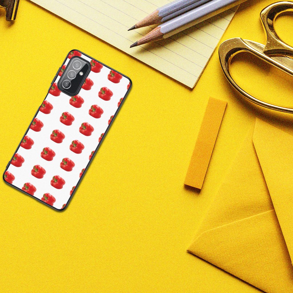 Samsung Galaxy M52 Back Cover Hoesje Paprika Red B2C Telecom