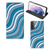 Samsung Galaxy S21 Plus Hoesje met Magneet Waves Blue - B2C Telecom