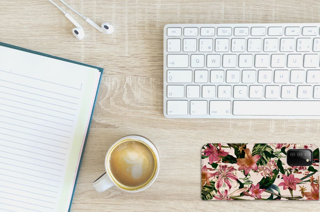 Samsung Galaxy M02s | A02s Smart Cover Flowers - B2C Telecom