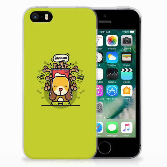 Apple iPhone SE | 5S Telefoonhoesje met Naam Doggy Biscuit