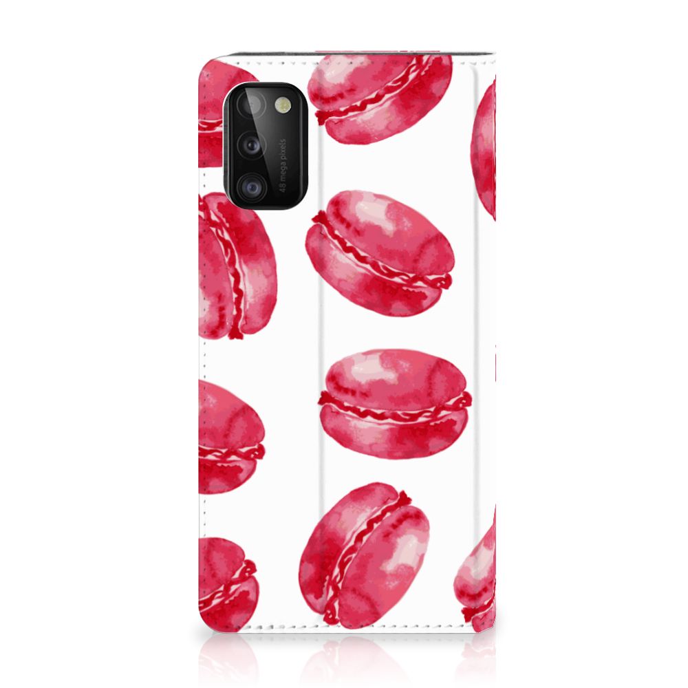 Samsung Galaxy A41 Flip Style Cover Pink Macarons - B2C Telecom