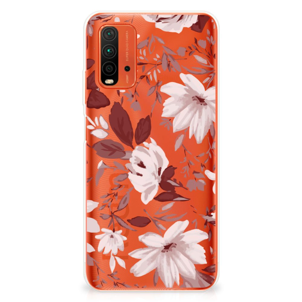 Hoesje maken Xiaomi Poco M3 Watercolor Flowers