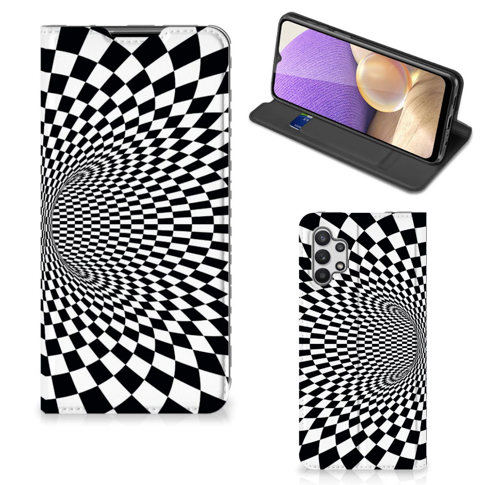 Samsung Galaxy A32 5G Stand Case Illusie - B2C Telecom